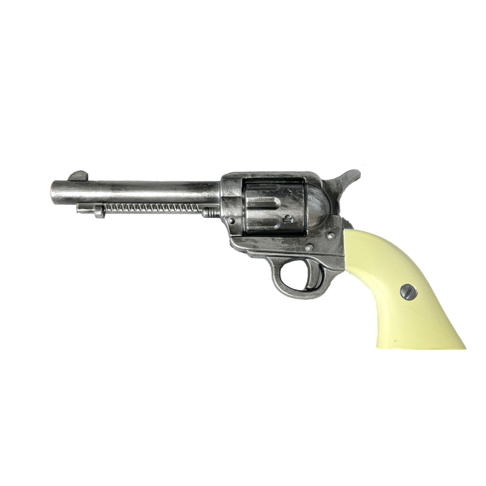 Western Ivory Revolver Left Side