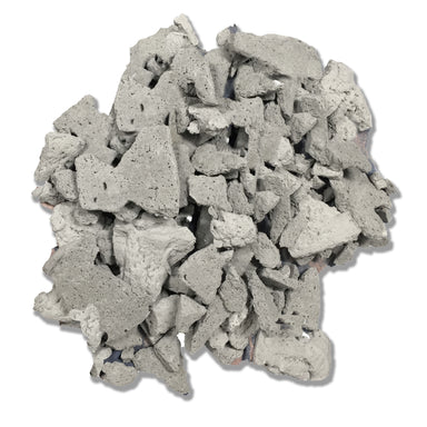 SMASHProps Breakaway Cement and Brick Rubble Set Decoration 5lbs - GREY