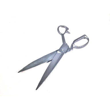 Large Foam Rubber Scissors or Shears with Functional Moving Parts - New - Chrome